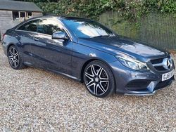 Grey Used 2015 Mercedes E220 AMG Line Premium Coupe | £7,495 (Good price)