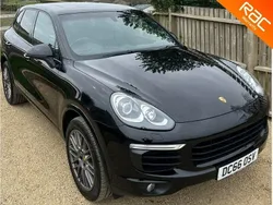 Black Used 2016 Porsche Cayenne Platinum Edition SUV | £23,995 (A bit pricey)