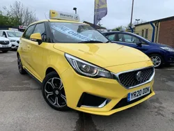 Yellow Used 2020 MG MG3 Exclusive Hatchback | £8,995 (Good price)