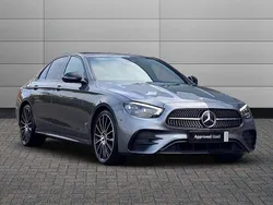Grey Used 2021 Mercedes E220 AMG line Sedan | £32,495