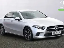Silver Used 2021 Mercedes A180 Active Sedan | £17,999 (Good price)