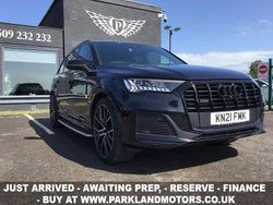 Black Used 2021 Audi Q7 Black Edition SUV | £44,275 (Expensive)