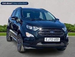 Black Used 2022 Ford Ecosport ST-Line SUV | £12,355 (Fair price)