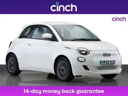 White Used 2022 Fiat 500e Icon Hatchback | £11,599 (Fair price)