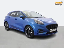 Blue Used 2022 Ford Puma Gen-E ST-Line X SUV | £16,795 (Fair price)