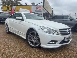 White Used 2013 Mercedes E220 Coupe | £8,999 (Fair price)