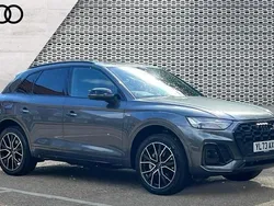 Grey Used 2023 Audi Q5 Black Edition SUV | £39,957 (Expensive)