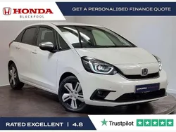 White Used 2021 Honda Jazz Hybrid Hatchback | £16,965 (Fair price)