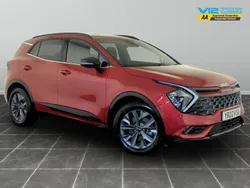 Red Used 2022 Kia Sportage GT-Line SUV | £23,795 (Good price)