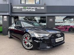 Black Used 2022 Audi A6 Competition Sedan | £32,290
