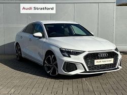 White Used 2024 Audi A3 S-Line Sedan | £25,950 (Fair price)