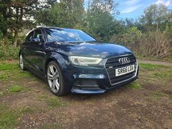 Blue Used 2016 Audi A3 S-Line Sedan | £14,995 (Fair price)