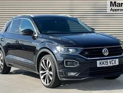 Black Used 2019 VW T-Roc R-line SUV | £16,490 (Good price)