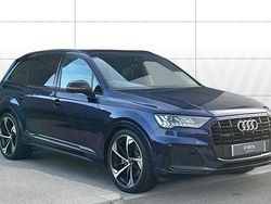 Blue Used 2020 Audi Q7 Black Edition SUV | £34,444 (Fair price)