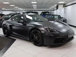 Black Used 2018 Porsche 718 Cayman Coupe | £39,949 (A bit pricey)