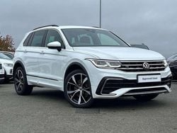 White Used 2023 VW Tiguan R-line SUV | £29,295 (Fair price)
