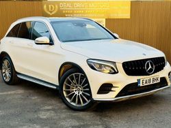 White Used 2018 Mercedes GLC250 AMG line Estate | £18,990 (Fair price)