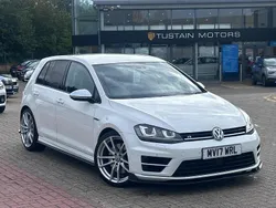 White Used 2017 VW Golf VII R Hatchback | £18,799 (Fair price)