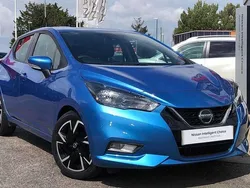 Blue Used 2022 Nissan Micra Acenta Hatchback | £14,799 (A bit pricey)