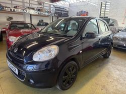 Black Used 2012 Nissan Micra S Hatchback | £3,575 (Good price)