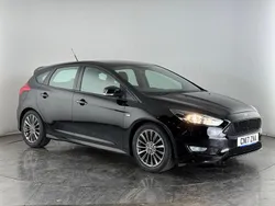 Black Used 2017 Ford Focus ST-Line Hatchback | £7,050 (Good price)