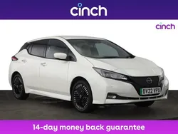 White Used 2022 Nissan Leaf N-Connecta Hatchback | £10,899 (Fair price)