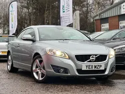 Silver Used 2011 Volvo C70 SE Lux Cabriolet | £5,495 (Good price)