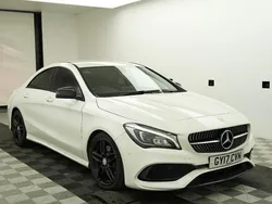 White Used 2017 Mercedes CLA220 AMG line Sedan | £15,490 (Fair price)