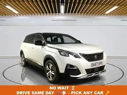 White Used 2017 Peugeot 5008 GT-line MPV | £12,249 (A bit pricey)