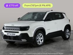 White Used 2024 Jeep Avenger Altitude SUV | £15,494 (Good price)