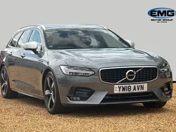 Grey Used 2018 Volvo V90 R-Design Estate | £16,775 (Fair price)