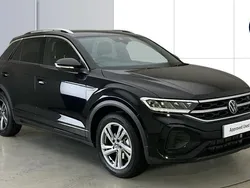Black New 2025 VW T-Roc R-line SUV | £29,252 (Fair price)