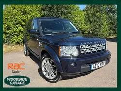 Blue Used 2013 Land Rover Discovery 4 SUV | £7,995 (Good price)