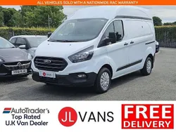 White Used 2020 Ford Transit Custom Van | £11,350 (Good price)
