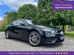 Black Used 2021 Mercedes A250 AMG line Sedan | £21,594 (Expensive)
