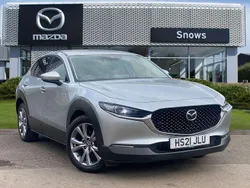 Sonic silver Used 2021 Mazda CX-30 Inclusive SUV | £14,702 (Fair price)