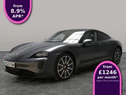 Grey Used 2023 Porsche Taycan Performance Package Sedan | £73,480 (Fair price)