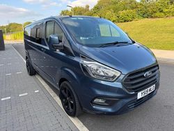 Blue Used 2019 Ford Transit Custom Limited Van | £10,995 (Fair price)