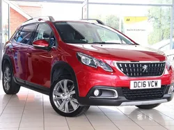 Red Used 2016 Peugeot 2008 Allure SUV | £7,810 (Fair price)