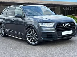 Grey Used 2018 Audi Q7 Black Edition SUV | £29,990 (Good price)