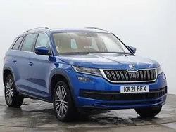 Blue Used 2021 Skoda Kodiaq LAURIN & KLEMENT SUV | £27,500 (A bit pricey)
