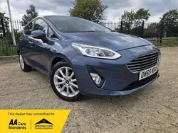 Blue Used 2020 Ford Fiesta Titanium Hatchback | £7,621 (Good price)