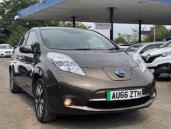 Bronze Used 2016 Nissan Leaf Tekna Hatchback | £4,995 (Fair price)