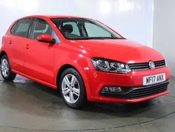 Red Used 2017 VW Polo Match Hatchback | £8,000 (Good price)