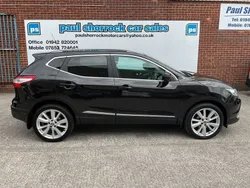 Black Used 2017 Nissan Qashqai Tekna SUV | £7,941 (Good price)