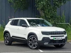 White Used 2024 Jeep Avenger EV Summit SUV | £20,998 (Expensive)