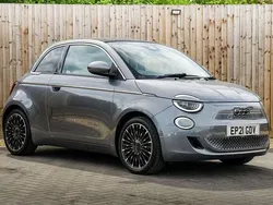 Grey Used 2021 Fiat 500e La Prima Cabriolet | £14,995 (Fair price)
