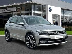 Silver Used 2020 VW Tiguan R-line SUV | £21,791 (Good price)