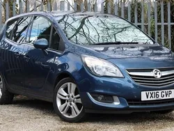 Blue Used 2016 Vauxhall Meriva S MPV | £6,995 (Expensive)