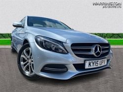 Silver Used 2015 Mercedes C200 Sedan | £11,995 (Fair price)